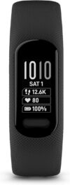 Garmin vívosmart 5 – Fitness-Tracker mit extragroßem OLED-Touchdisplay, Gesundheitsfunktion
