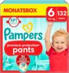 Pampers Baby Windeln Pants Größe 6 (15kg+) Premium Protection, Extra Large mit Stop- und