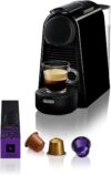 Nespresso De’Longhi Essenza Mini Kaffeekapselmaschine schwarz | 19 Bar Pumpendruck | 0,6l
