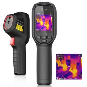 HIKMICRO Wärmebildkamera SuperIR 240 x 240 IR-Auflösung/9.216 Pixel 25 Hz Bildwiederholrate,