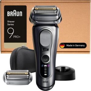 Braun Series 9 PRO+ Elektrorasierer Herren, 5+1 Ultradünne Präzisionsklingen,