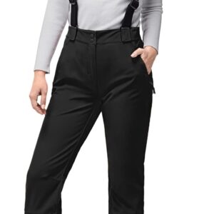 33,000ft Damen Skihose Hosenträgerhose Outdoorhose Wasserdicht Winddichte Softshellhose