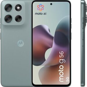 Motorola Moto g56 5G Smartphone (6,72“-FHD+-Display, 50-MP-Kamera mit Moto-AI, 8/256 GB,