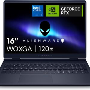 Alienware 16 Aurora Gaming Laptop AC16250 16″ WQXGA 120Hz 100% sRGB Display, Intel Core 7
