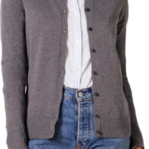 Amazon Essentials Damen Leichte Rundhalsstrickjacke (Erhältlich In Übergröße)