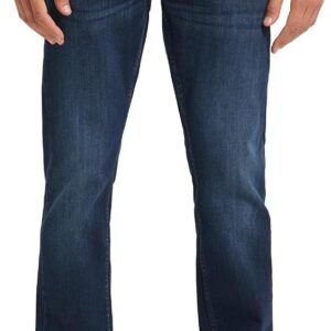 MUSTANG Jeans Herren Stretch Oregon Bootcut Jeanshose Hose Denim Schwarz Blau 30 31 32 33 34