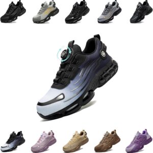 Arbeitsschuhe Herren Damen Sicherheitsschuhe Stahlkappenschuhe Sportlich Atmungsaktiv