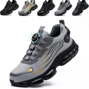 Arbeitsschuhe Herren Damen Sicherheitsschuhe Stahlkappenschuhe Sportlich Atmungsaktiv