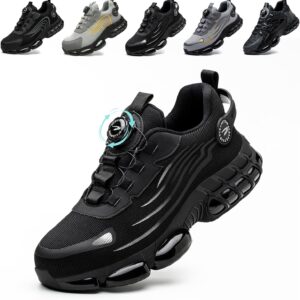 Arbeitsschuhe Herren Damen Sicherheitsschuhe Stahlkappenschuhe Sportlich Atmungsaktiv