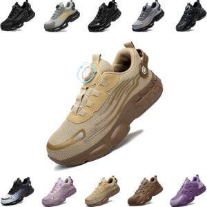 Arbeitsschuhe Herren Damen Sicherheitsschuhe Stahlkappenschuhe Sportlich Atmungsaktiv