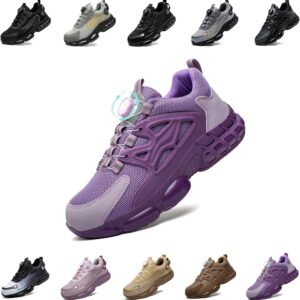 Arbeitsschuhe Herren Damen Sicherheitsschuhe Stahlkappenschuhe Sportlich Atmungsaktiv