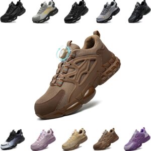 Arbeitsschuhe Herren Damen Sicherheitsschuhe Stahlkappenschuhe Sportlich Atmungsaktiv