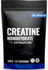 Creatin Monohydrat Pulver 500g – Kreatin Monohydrat in mikronisierter Qualität 100% vegan –