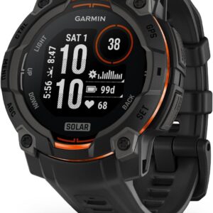 Garmin Instinct 3 45mm SOLAR – Multisport-Smartwatch, 0,9″ Display, bis zu 28 Tage