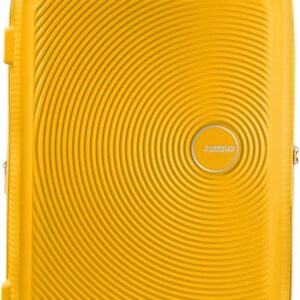 American Tourister Soundbox – Spinner S Erweiterbar Handgepäck, 55 cm, 35.5/41 L, Gelb