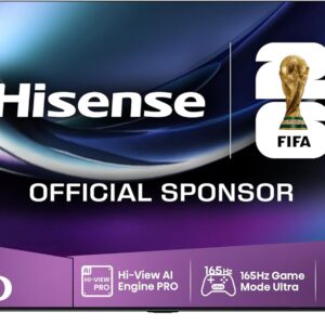Hisense 100U7Q Pro Fernseher 100 Zoll, 4K Mini LED, Smart TV, Hi-View AI Engine Pro, 165Hz