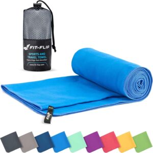Fit-Flip Mikrofaser Handtuch schnelltrocknend für Fitness, Sport & Sauna
