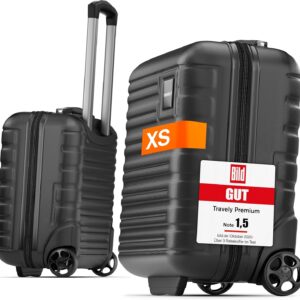Travely Premium Hand Luggage Suitcase 40 x 30 x 20 cm – Suitable for Ryanair, Lufthansa,