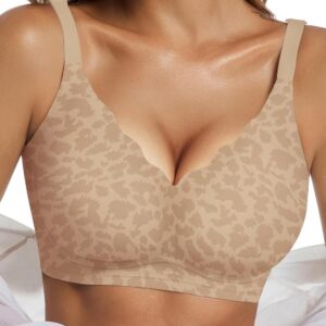 Vtelor Bügelloser BH Damen Ohne Bügel Push up BH Große Brüste Starker Halt | Vtelor Soft,